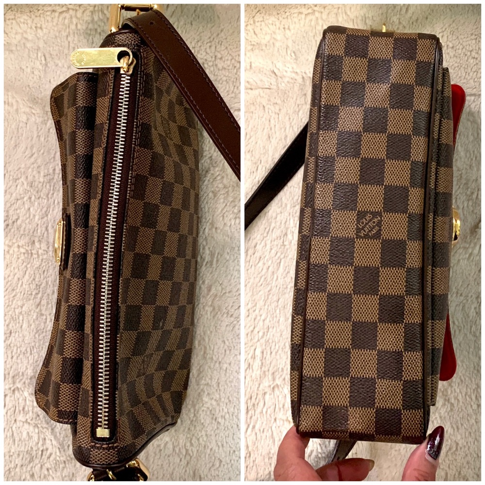 👑✅PRICE FIRM✅AUTHENTIC Louis Vuitton Damier Ebene RAVELLO - Picture 4 of 17